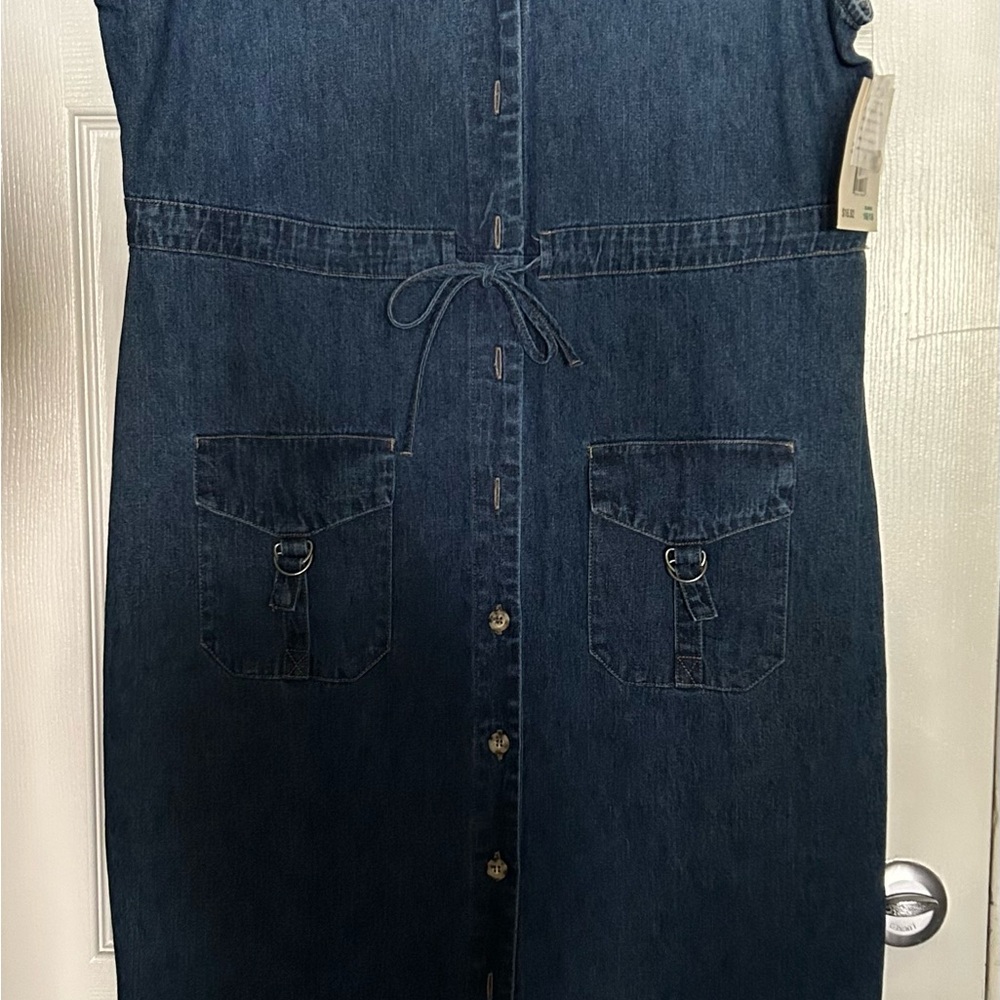 Women's Blue Denim Dress
